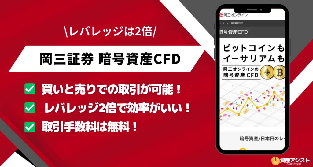 岡三証券 暗号資産CFD