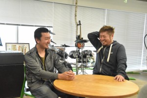 フリークアウト本田謙さん（左）とイベントレジスト ヒラヤマコウスケさん