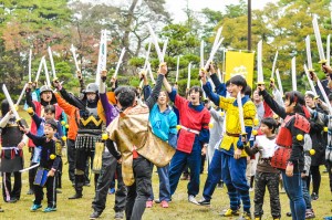 歴史エンターテイメント賞 鷹の爪団のSHIROZEME in 松江城