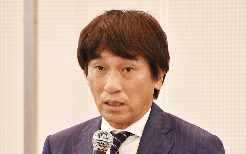 日本展示会協会　新会長　マイナビ浜田憲尚 氏　石積忠夫氏は　名誉会長に