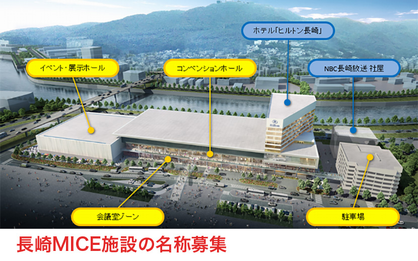 長崎市がMICE施設の名称募集　交流拠点　長崎駅に隣接