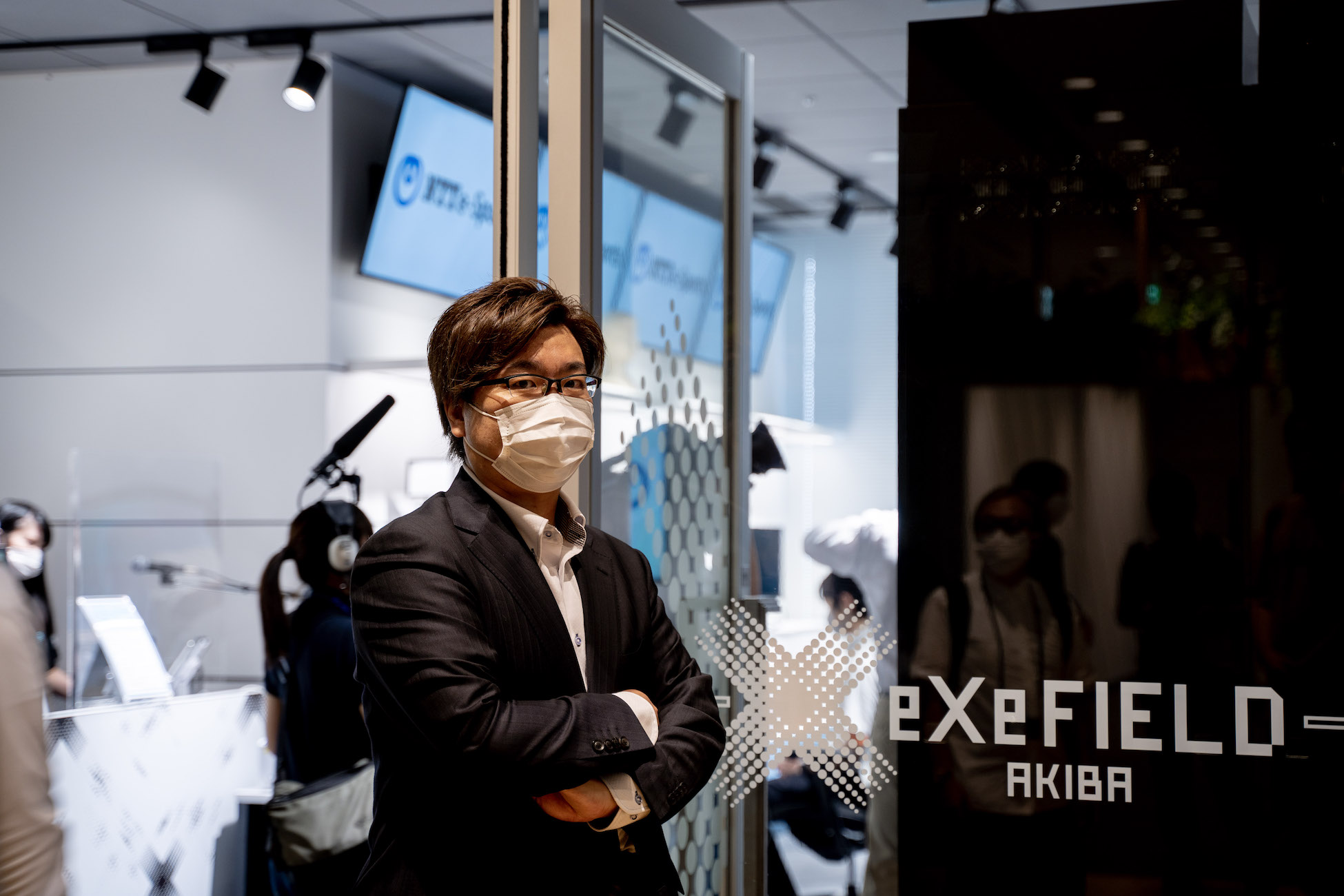 画像:eXeField Akiba(エグゼフィールド アキバ)のNTT-eスポーツ代表取締役副社長_影澤潤一さん