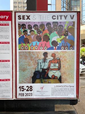 「SEX & THE CITY Ⅴ」ポスター