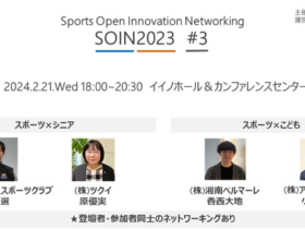 SPORTS OPEN INNOVATION NETWORKING 2023