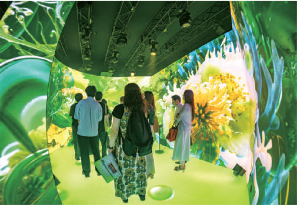 「Chaotic Calm」(『イマーシブテクノロジー EXPO2025』シムディレクトブース