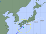 台風6号の影響
