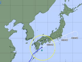 台風6号の影響