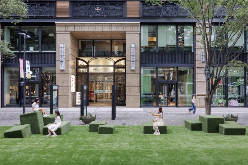 今回新設したスペースデザイン賞を受賞,「Marunouchi Street Park 2025 Summer」,主催:特定非営利活動法人 大丸有エリアマネジメント協会