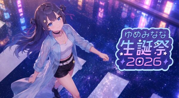 初のオンライン3Dライブ「ゆめみなな生誕祭2026」