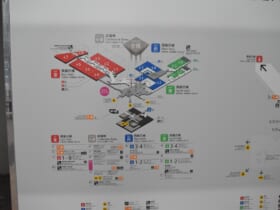 東京ビッグサイト　ホール構成